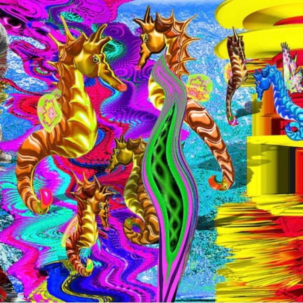 Monika Nolan Original Digital Artwork Matted